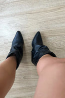 Bota Lapela Lizzy Preto