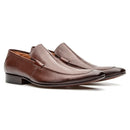 Sapato Firenze Social Loafer com Textura Mouro - 354