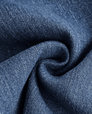 Kit 2 Calças Jeans de Cintura Alta Cruzada