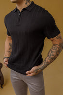 Kit com 3 Polo Zíper Malha Piquet - Não amassa, não desbota e 0 transparência